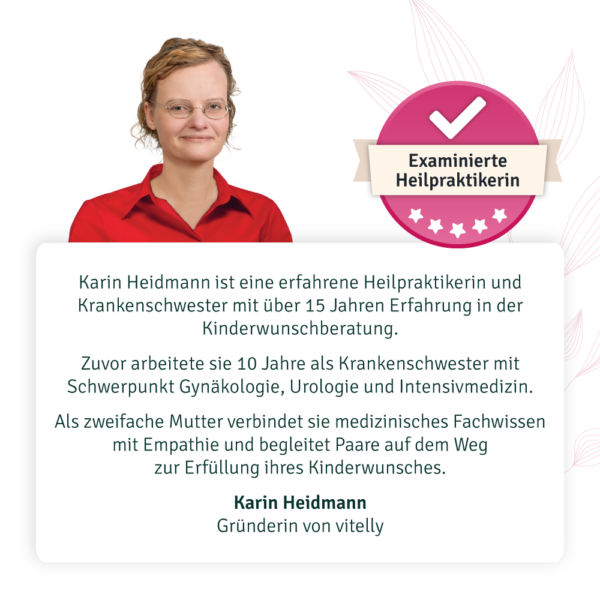 Heilpraktikerin Karin Heidmann, Gründerin Von Vitelly