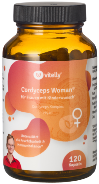 Cordyceps Woman Zyklus Kapseln Zyklusregulierend Zyklusbalance