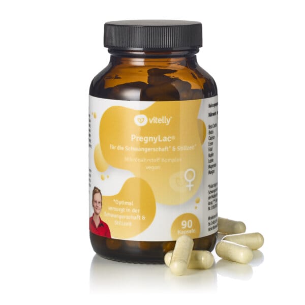 Pregnylac Vitamine Für Die Schwangerschaft Und Stillzeit, Eisenmangel Mama Vitamine Vitamin Tabletten in der Schwangerschaft