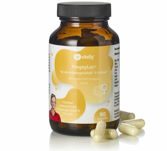 Pregnylac Vitamine Für Die Schwangerschaft Und Stillzeit, Eisenmangel Mama Vitamine Vitamin Tabletten in der Schwangerschaft